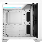 Fractal Design Torrent Compact White TG Clear midi tower behuizing Wit | 2x USB-A | 1x USB-C | Tempered Glass