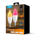 Govee Slimme dimbare E14 ledlampen - 2-pack 2.4GHz Wi-Fi + Bluetooth