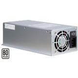 Inter-Tech ASPOWER U2A-B20600-S, 600 Watt voeding  Grijs