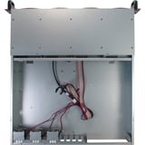 Inter-Tech IPC 2U-2404L SATA rack behuizing Zwart | 2x USB-A