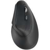 Kensington Pro Fit Ergo MY630 EQ Rechargeable Mouse Zwart, 1000 - 2400 DPI, Bluetooth, 2.4 GHz