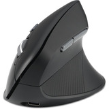 Kensington Pro Fit Ergo MY630 EQ Rechargeable Mouse Zwart, 1000 - 2400 DPI, Bluetooth, 2.4 GHz