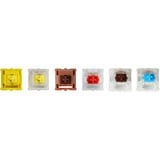 Keychron Gateron Cap V2 Brown Switch-Set keyboard switches bruin/transparant, 110 stuks