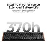 Keychron K5 Ultra 8K Wireless Custom Mechanical Keyboard Zwart, US lay-out (QWERTY), Keychron Milk POM Brown, 100%, RGB leds, LSA Double-shot PBT, USB-C | 2.4 GHz | Bluetooth 5.2