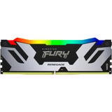 Kingston FURY 24 GB DDR5-8000 werkgeheugen Zilver/zwart, KF580C38RSA-24, Renegade RGB, XMP 3.0