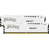 Kingston FURY 32 GB DDR5-6800 (2x 16 GB) Kit werkgeheugen Wit, KF568C34BWEK2-32, XMP 3.0, EXPO