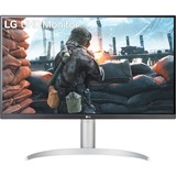 LG 27UP650P-W 27" 4K Ultra HD Monitor Zilver, 1x HDMI, 2x DisplayPort