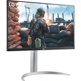 LG 27UP650P-W 27" 4K Ultra HD Monitor Zilver, 1x HDMI, 2x DisplayPort
