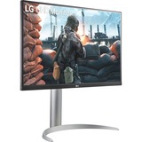 LG 27UP650P-W 27" 4K Ultra HD Monitor Zilver, 1x HDMI, 2x DisplayPort
