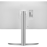 LG 27UP650P-W 27" 4K Ultra HD Monitor Zilver, 1x HDMI, 2x DisplayPort