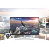 LG 27UP650P-W 27" 4K Ultra HD Monitor Zilver, 1x HDMI, 2x DisplayPort