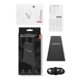 Lenovo Lenovo Legion Go Charging Connector met batterij voor controllers oplader Zwart, 1x USB-C