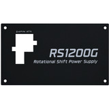 Lian Li Rotational Shift 1200G + Hub modulaire 1200 watt voeding  Zwart, 1x 12V-2x6, 4x PCIe, 4x USB-header hub