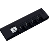 Lian Li Rotational Shift 1200G + Hub modulaire 1200 watt voeding  Zwart, 1x 12V-2x6, 4x PCIe, 4x USB-header hub