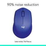 Logitech M330 SILENT PLUS muis Blauw, 1000 dpi