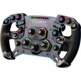MOZA GS V2P GT stuurwiel + R12 V2 stuurbasis + SR-P Pedal Set (Throttle + Brake) Bundel Zwart, Basis, stuur en pedalen