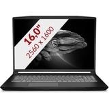 MSI Creator M16 A11UD-853NL 16" laptop Zwart, 1 TB SSD, RTX 3050 Ti, Wifi 6, Win 10 Home