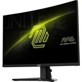 MSI MAG 27C6F 27" curved gaming monitor Zwart, 2x HDMI, DisplayPort, 180 Hz