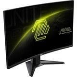 MSI MAG 27C6F 27" curved gaming monitor Zwart, 2x HDMI, DisplayPort, 180 Hz