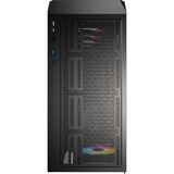 Montech X5 midi tower behuizing Zwart | 2x USB-A | 1x USB-C | Tempered Glass