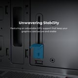 Montech X5 midi tower behuizing Zwart | 2x USB-A | 1x USB-C | Tempered Glass