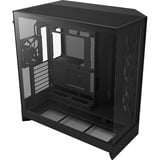 NZXT NZXT H9 Flow (2025) All Black midi tower behuizing Zwart (mat) | 2x USB-A | 1x USB-C | Window