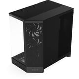 NZXT NZXT H9 Flow (2025) All Black midi tower behuizing Zwart (mat) | 2x USB-A | 1x USB-C | Window