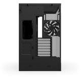NZXT NZXT H9 Flow (2025) All Black midi tower behuizing Zwart (mat) | 2x USB-A | 1x USB-C | Window