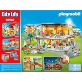 PLAYMOBIL City Life - Zwembadfeest met glijbaan Constructiespeelgoed 70987