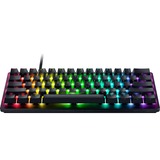 Razer Huntsman V3 Pro mini, gaming toetsenbord Zwart, US lay-out, Razer Analog Optical, 60%, Razer Analog Optical v2, RGB leds, Doubleshot PBT