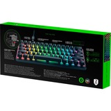 Razer Huntsman V3 Pro mini, gaming toetsenbord Zwart, US lay-out, Razer Analog Optical, 60%, Razer Analog Optical v2, RGB leds, Doubleshot PBT