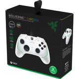 Razer Wolverine V2 Chroma gamepad Wit, Pc, Xbox One, Xbox Series X|S, Chroma RGB led