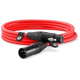 Rode Microphones XLR-3 kabel Rood, 3 meter