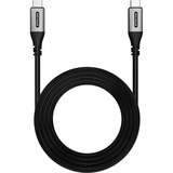 Sitecom USB-C 240 Watt Power kabel Zwart, 3 meter