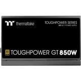 Thermaltake Toughpower GT 850W voeding  Zwart, 1x 12VHPWR, 4x PCIe, Kabelmanagement