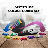 Wahl Home Products Color Trim baardtrimmer Zwart/zilver
