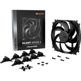 be quiet! Silent Wings 4 PWM 140x140x25 case fan Zwart, 4-pin PWM aansluiting