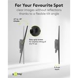 goobay TV Wall Mount TILT 32 - 75 inch (81 - 191 cm), max. 45 kg wandmontage  Zwart
