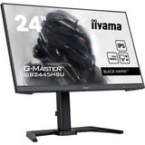 iiyama G-Master Black Hawk GB2445HSU-B2 24" gaming monitor Zwart, 100 Hz, HDMI, DisplayPort, USB, Audio, Adaptive Sync