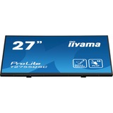 iiyama ProLite T2755QSC-B1 27" touchscreen monitor Zwart, Touch, HDMI, DisplayPort, USB, Audio 