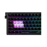 ASUS ROG Strix Morph 96 Wireless Gaming Keyboard Zwart, US lay-out (QWERTY), ROG NX Snow, 96%, USB / 2.4 GHz / Bluetooth 5.1