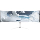 Arozzi Nova Curved 49" UltraWide gaming monitor Wit, 165 Hz, 1x DisplayPort, 2x HDMI, 1x USB-C, Audio, Adaptive Sync
