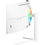 Arozzi Nova Curved 49" UltraWide gaming monitor Wit, 165 Hz, 1x DisplayPort, 2x HDMI, 1x USB-C, Audio, Adaptive Sync