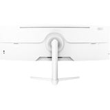 Arozzi Nova Curved 49" UltraWide gaming monitor Wit, 165 Hz, 1x DisplayPort, 2x HDMI, 1x USB-C, Audio, Adaptive Sync