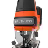 BLACK+DECKER BLCJS78N-XJ 18V Decoupeerzaag Zwart/oranje, Accu en oplader niet inbegrepen