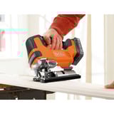BLACK+DECKER BLCJS78N-XJ 18V Decoupeerzaag Zwart/oranje, Accu en oplader niet inbegrepen