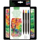 Crayola Signature - Sketch & Detail dual tip markers tekenen 16 stuks, Super Tips en Fijne Punt