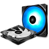 DeepCool RF 140 case fan Zwart/wit, 2 stuks, 4-pins PWM fan-connector