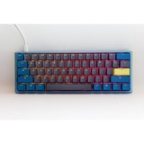 Ducky One 3 Daybreak Mini, toetsenbord Blauw/geel, US lay-out, Cherry MX RGB Brown, RGB leds, PBT Double Shot, hot swap