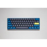 Ducky One 3 Daybreak Mini, toetsenbord Blauw/geel, US lay-out, Cherry MX RGB Brown, RGB leds, PBT Double Shot, hot swap